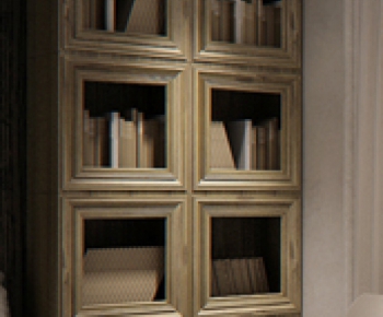 European Style Bookcase-ID:595255425