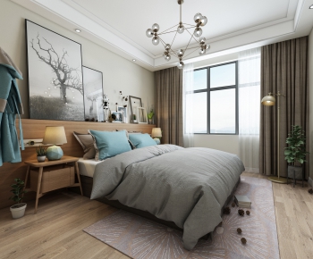 Nordic Style Bedroom-ID:259778397