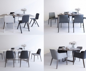 Modern Dining Table And Chairs-ID:421423687