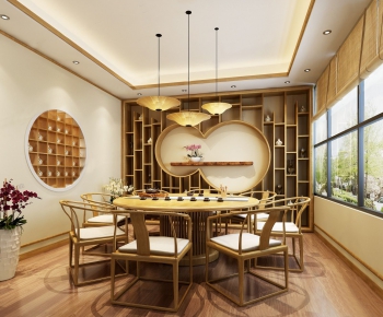 New Chinese Style Tea House-ID:279399821