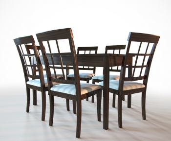 Modern Dining Table And Chairs-ID:938429464