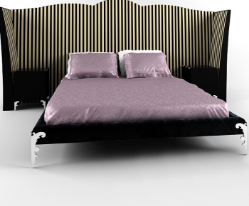 Modern Double Bed-ID:543319653