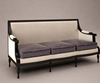European Style Three-seat Sofa-ID:112164948