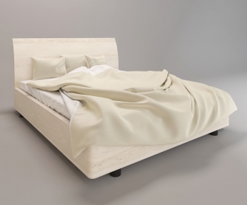 Modern Double Bed-ID:814935246