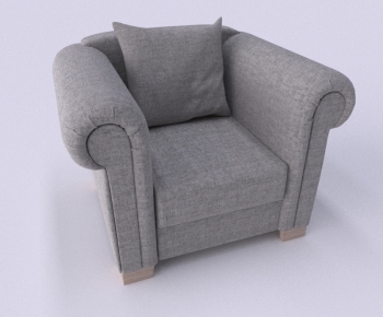 European Style Single Sofa-ID:635458893