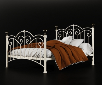European Style Double Bed-ID:368327242