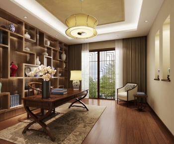 New Chinese Style Study Space-ID:999183342
