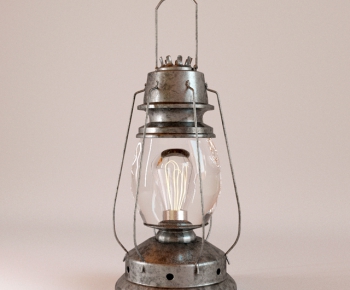 Industrial Style Table Lamp-ID:423590124