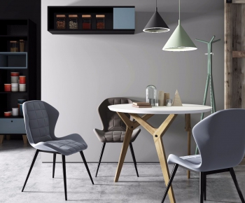 Modern Dining Table And Chairs-ID:518706443