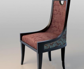 Simple European Style New Classical Style Single Chair-ID:493960557
