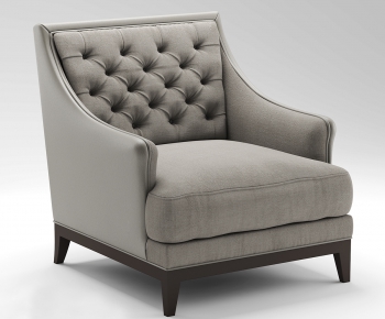 American Style Simple European Style Single Sofa-ID:421059154