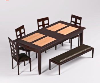 Modern Dining Table And Chairs-ID:875516549
