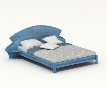 Modern Double Bed-ID:528064532