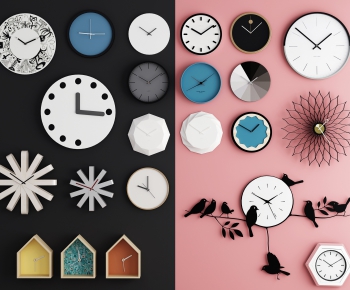 Nordic Style Wall Clock-ID:918233375