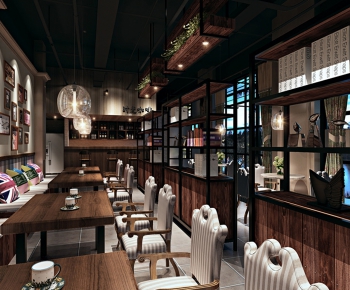 Industrial Style Cafe-ID:229663239