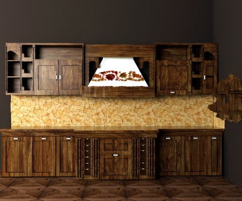 European Style Kitchen Cabinet-ID:243698272