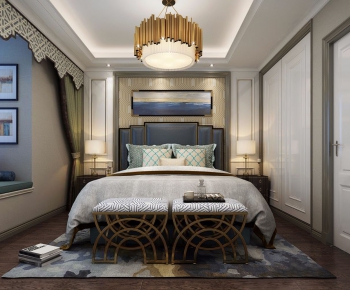 New Classical Style Bedroom-ID:897083339