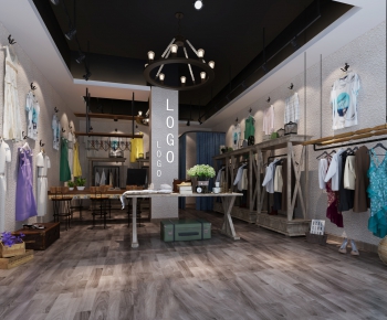 Industrial Style Clothing Store-ID:104062456