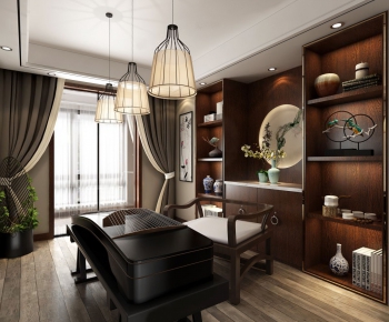 New Chinese Style Study Space-ID:887602683