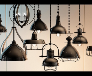 American Style Industrial Style Droplight-ID:585799838