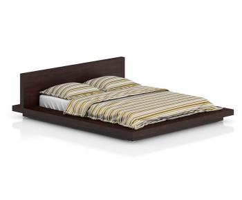 Modern Double Bed-ID:448281162