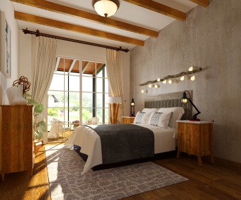 Country Style Guest Room-ID:559837883