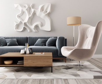 Nordic Style Sofa Combination-ID:515862781