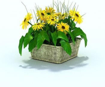 Modern Potted Green Plant-ID:299552277
