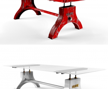 Industrial Style Table-ID:663443851