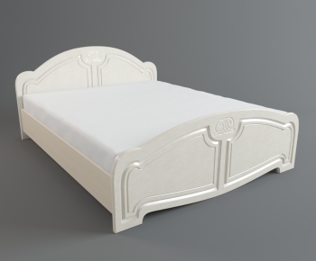 European Style Double Bed-ID:387216622