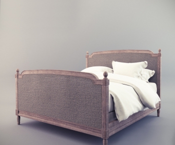 American Style Double Bed-ID:119113199