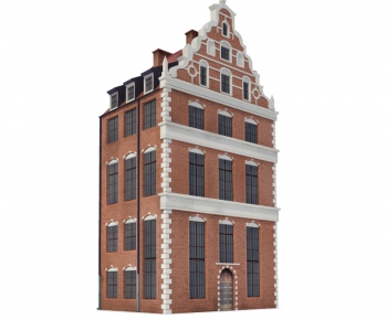 European Style Building Appearance-ID:341443324