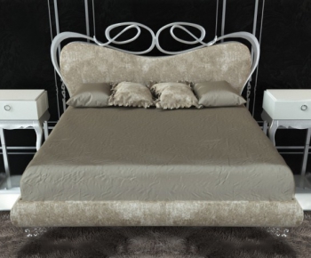 New Classical Style Double Bed-ID:248200314