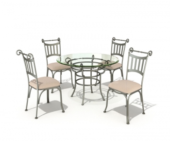 European Style Leisure Table And Chair-ID:775094469