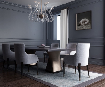 Modern Nordic Style Dining Room-ID:910783352