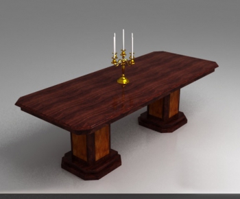 European Style Dining Table-ID:401377851