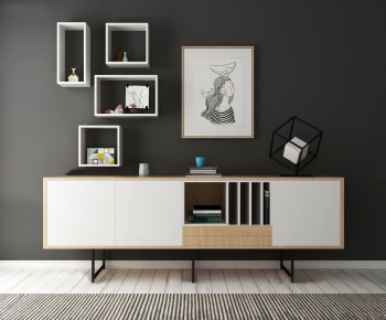 Nordic Style TV Cabinet-ID:637464399