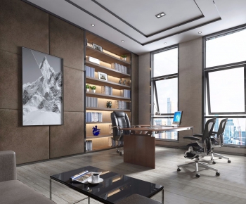 Modern Manager's Office-ID:383024556