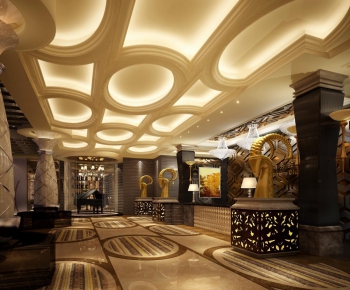 Southeast Asian Style Lobby Hall-ID:259542965