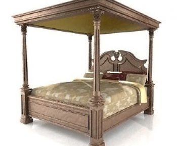 European Style Double Bed-ID:664316311