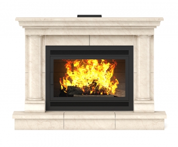 Simple European Style Fireplace-ID:770924481