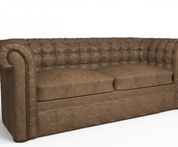 Simple European Style A Sofa For Two-ID:105275153