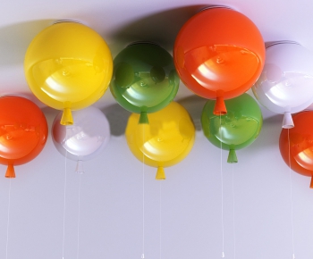现代儿童气球装饰灯吊灯-ID:202113391