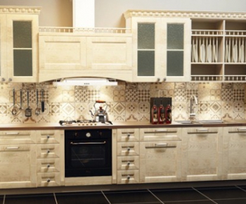 European Style Kitchen Cabinet-ID:807705152