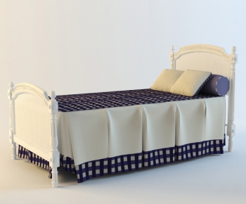 European Style Double Bed-ID:223673661
