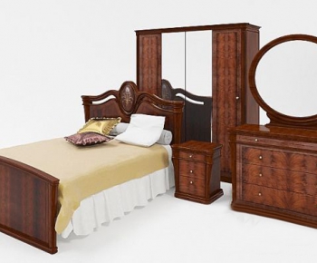 European Style Single Bed-ID:118337847