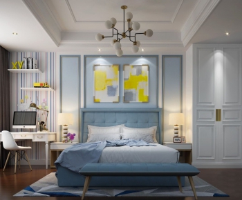 Nordic Style Bedroom-ID:521275795