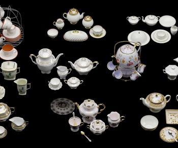 现代美式茶具-ID:563488532
