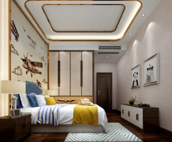 New Chinese Style Children's Room-ID:480914986