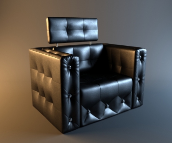 Modern Single Sofa-ID:671281845